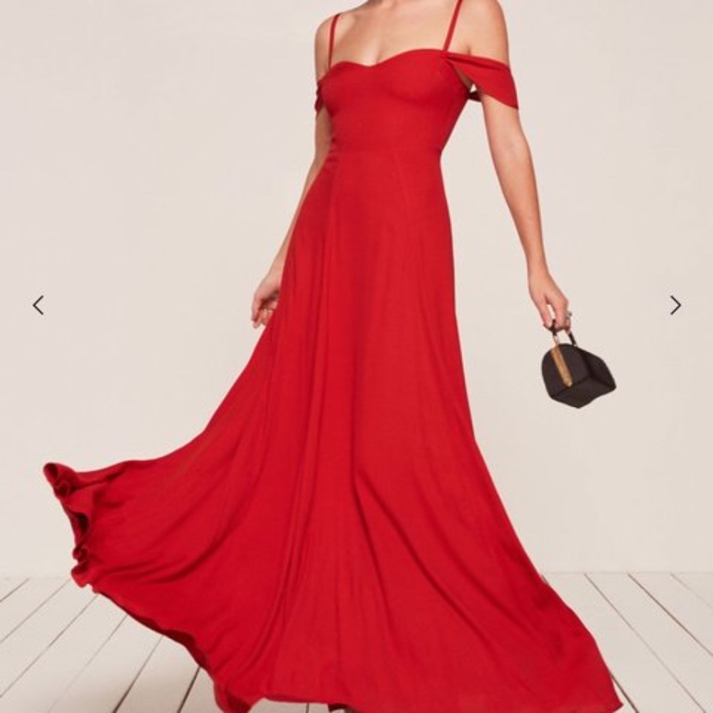 Reformation Red Dress